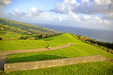 Island San Miguel, Azores in Portugal.