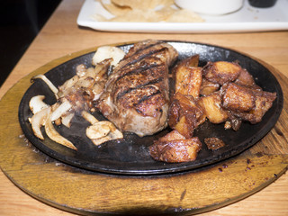 Steak Meal in Kentucky USA
