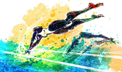 Illustration of sports