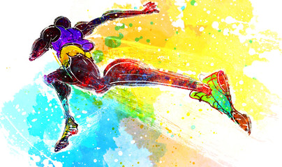 Illustration of sports