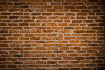 decorative red brick wall texture