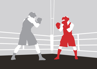 Combat de (savate) boxe française