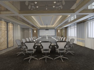 Office Photorealistic Render