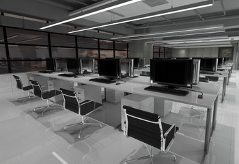 Office Photorealistic Render