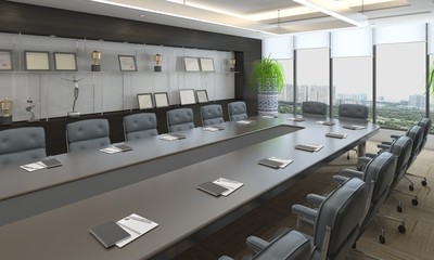 Office Photorealistic Render