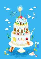 Illustration of objects