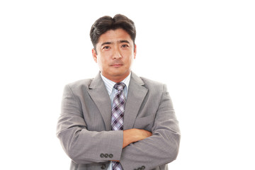 笑顔のビジネスマン