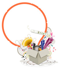 Illustration of objects