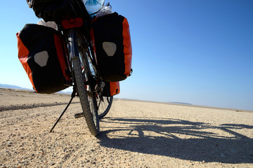 Cycling in the Namib, Namibia