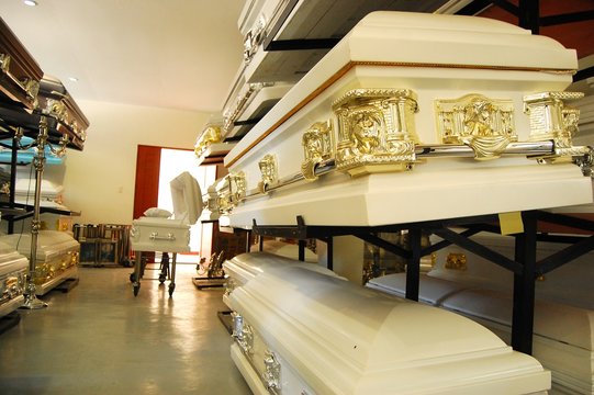 White Coffins photo image