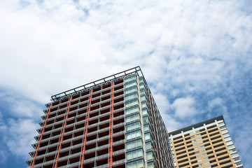 Fototapeta premium Tokyo apartment and blue sky