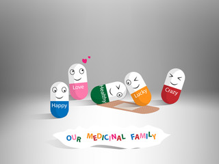 Five pills for happy life