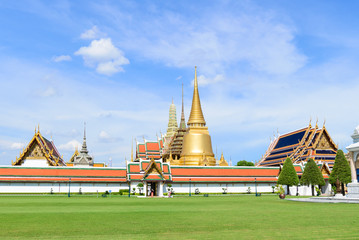 Wat Phra Kaew, Public  temple in Bangkok, Thailand.