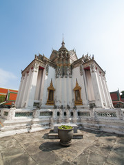 Wat Phra Chetupon Vimolmangklararm (Wat Pho) temple in Thailand.