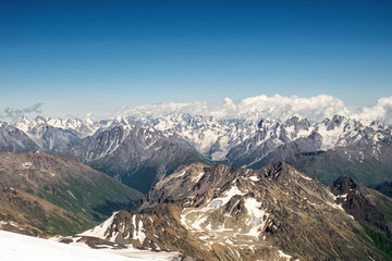 Вершины гор