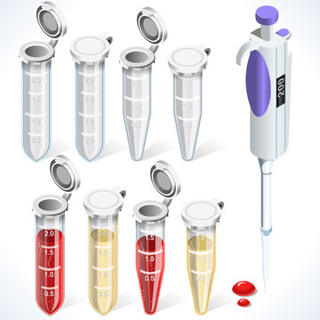 Laboratory Set 02 Object Isometric