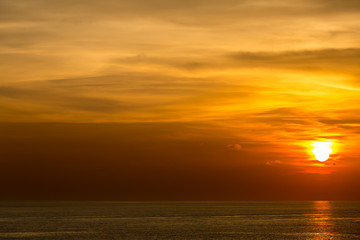 Sunset at Andaman sea
