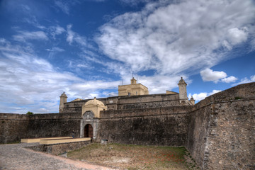 Fototapeta na wymiar Fortaleza de Santa Lucia, Elvas, Portugal