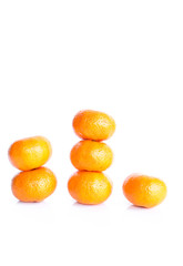 orange isolated on white background