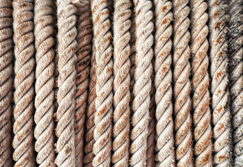 Coil of Rope for marine ship