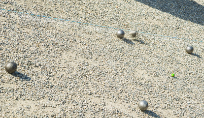 concours de pétanque