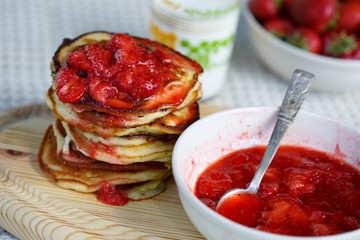 Breakfast pancakes