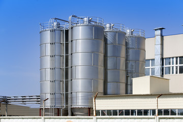 The chemical factory. Russia.