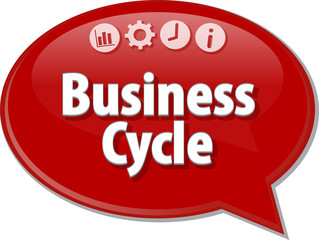 Business Cycle  blank business diagram illustration