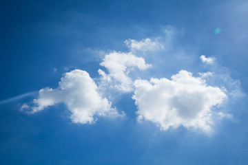clouds and blue sky