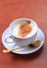 Milk steamer drink