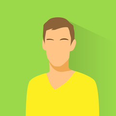Profile Icon Male Avatar Portrait Casual Person Silhouette Face