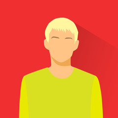 Profile Icon Male Avatar Portrait Casual Person Silhouette Face