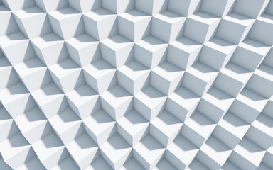3d monochrome background with cubes.