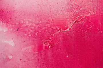 red painted canvas texture as background