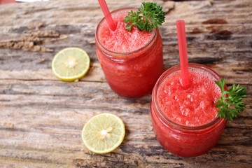 Watermelon smoothies