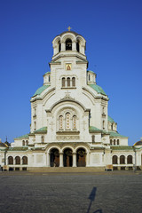 Alexander Nevsky cathedral and square, Sofia, Bulgaria