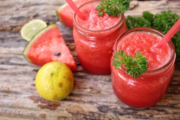Watermelon smoothies