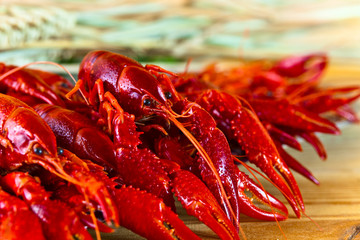 boiled crayfish