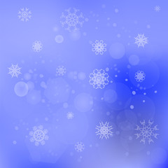 Snow Flakes Background