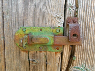 Old rusty lock