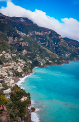 Positano on the Amalfi Coast