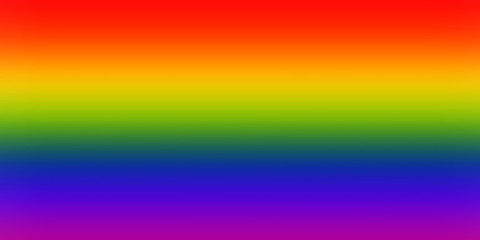 LGBT Flag With Blur Effect