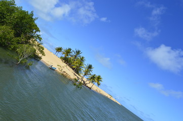 Prainha no rio São Francisco