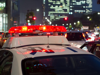 パトカー・赤色灯 © naka