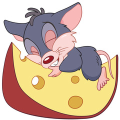 mouse and cheese