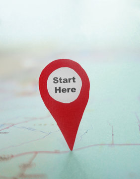 Start Here locator