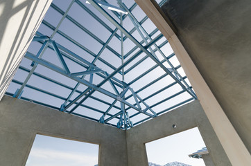 Obraz premium Dach stalowy-17