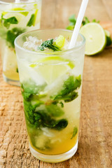 Mojito lime drink cocktail