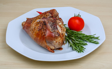  Rosted turkey leg