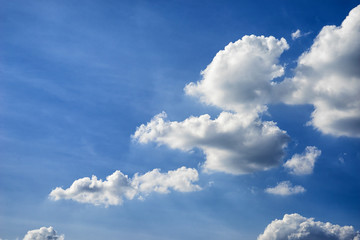 Beautiful clouds and blue sky